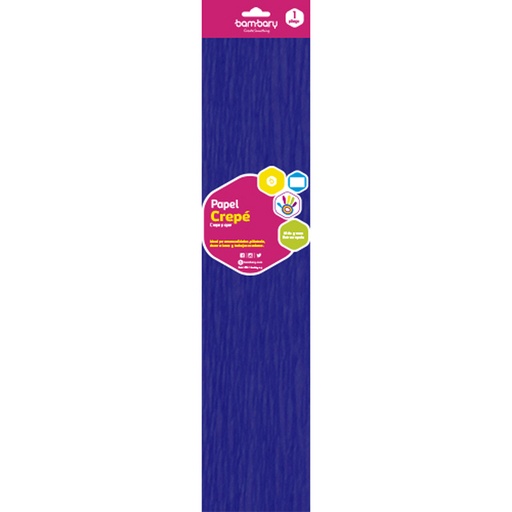 [107-0250/485] PAPEL CREPE AZUL