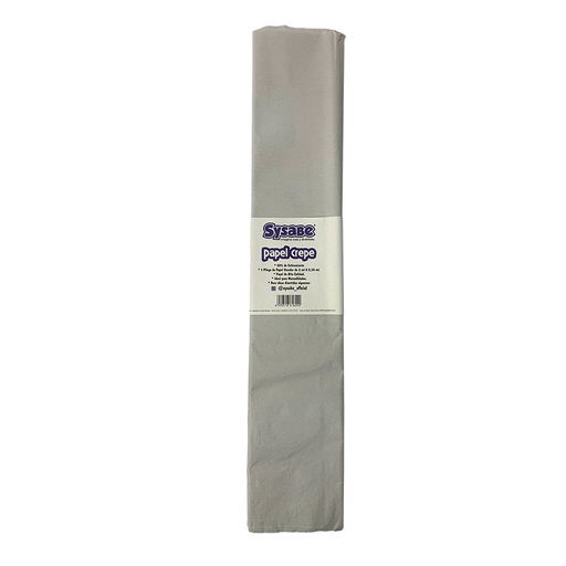 [6930518616292] PAPEL CREPE GRIS