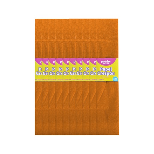 [107-0250/210] PAPEL CREPE NARANJA