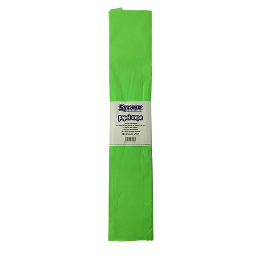 [6930518616230] PAPEL CREPE VERDE MANZANA 