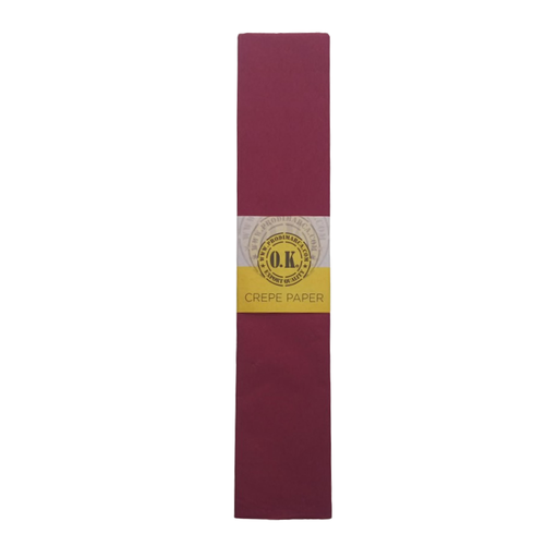[80.02.10] PAPEL CREPE - VINO TINTO 50x200CM