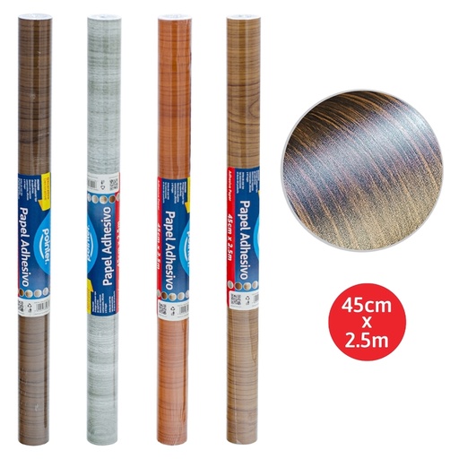 [PA-4525S] PAPEL DECORATIVO ADHESIVO - 45Cm x 2,5Mts