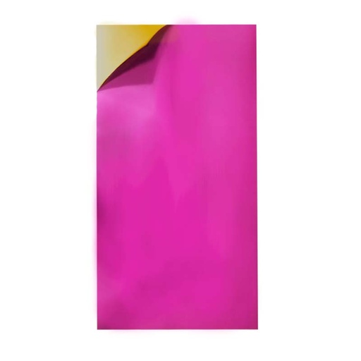 [HQ-WR-2205B] PAPEL COREANO OUYA BITONO OPACO DORADO - ROJO CARMESI 59x59CM