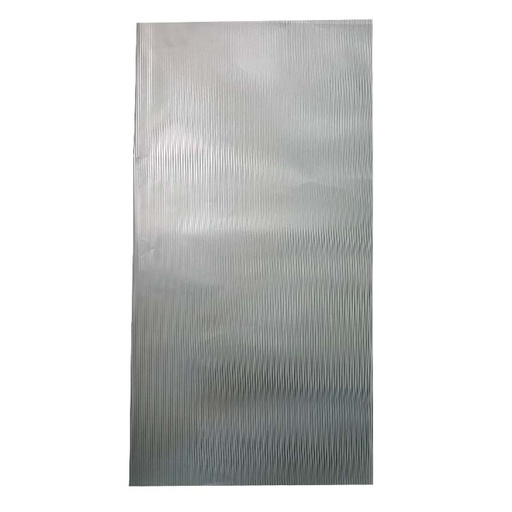 [HQ-WR-3108] PAPEL COREANO HANSU TRASLUCIDO RAYADO - PLATA ESPACIAL 57x57CM