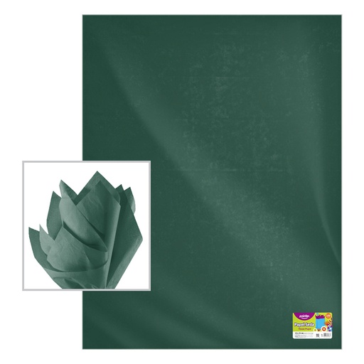 [TP-7040] PAPEL SEDA VERDE - 50x70CM