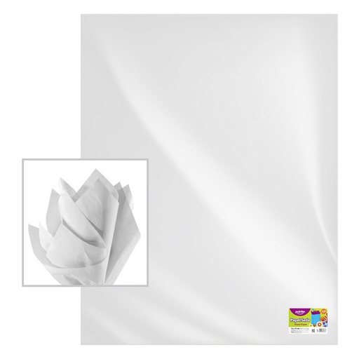 [TP-7020] PAPEL SEDA BLANCO - 50x70CM