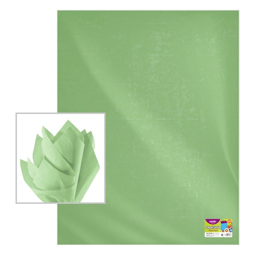 [TP-7012] PAPEL SEDA VERDE MANZANA - 50x70CM