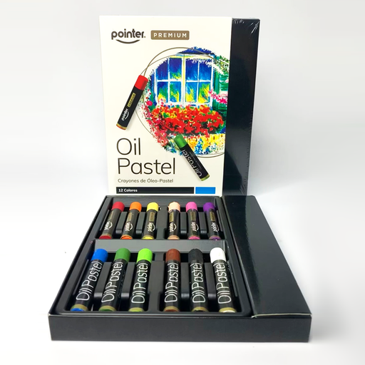 [OP-2281-12] PASTELES DE OLEO x 12