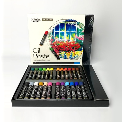 [OP-2281-24] PASTELES DE OLEO x 24