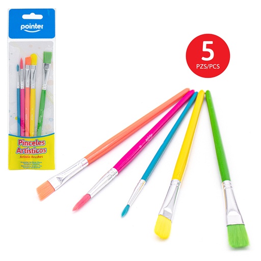 [AB-2020-5] PINCELES ARTISTICOS X5PZS