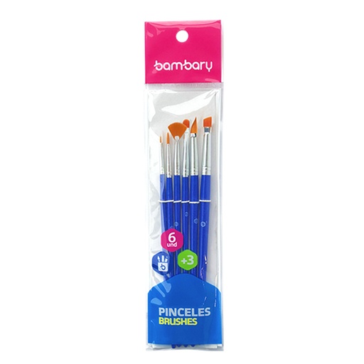 [230-7510/006] PINCELES ARTISTICOS X6PZS