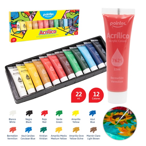 [BAP-622-12] PINTURA ACRILICA