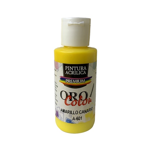 [A-601-60] PINTURA ACRILICA PREMIUM AMARILLO CANARIO 60CM