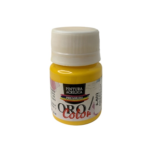 [A-602-30] PINTURA ACRILICA PREMIUM AMARILLO GIRASOL 30CM