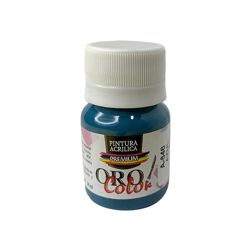 [A-646-30] PINTURA ACRILICA PREMIUM AZUL PACIFICO 30CM