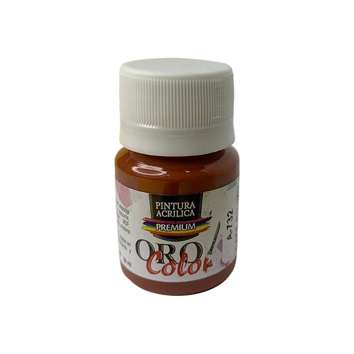 [A-732-30] PINTURA ACRILICA PREMIUM CAFE ROJIZO 30CM