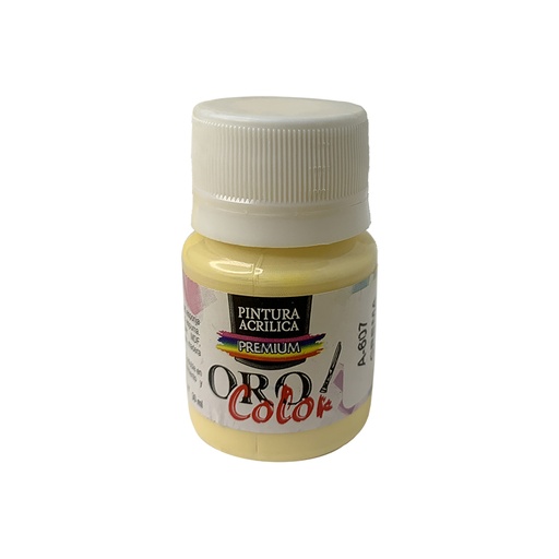 [A-607-30] PINTURA ACRILICA PREMIUM CREMA 30CM
