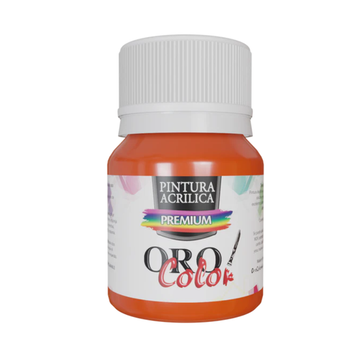 [A-612-30] PINTURA ACRILICA PREMIUM NARANJA 30CM