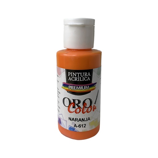 [A-612-60] PINTURA ACRILICA PREMIUM NARANJA 60CM