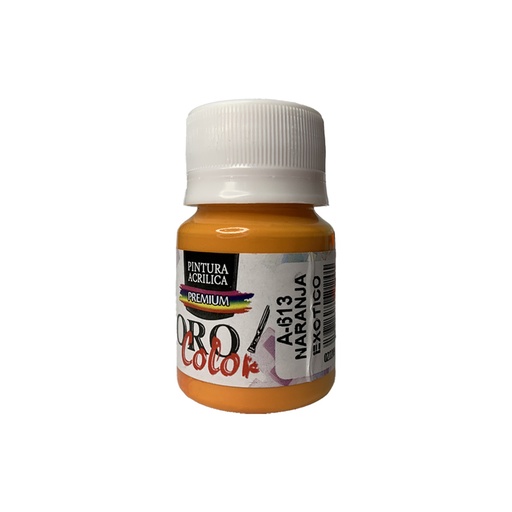 [A-613-30] PINTURA ACRILICA PREMIUM NARANJA EXOTICO 30CM