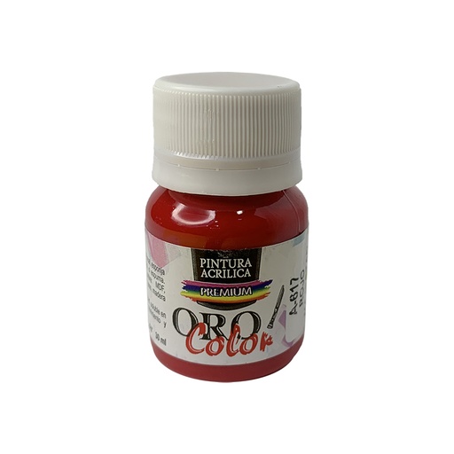 [A-617-30] PINTURA ACRILICA PREMIUM ROJO MAJESTAD 30CM