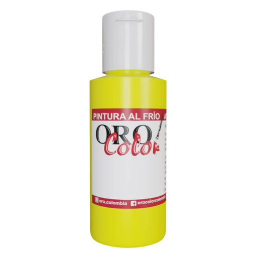 [F130-60] PINTURA AL FRIO AMARILLO CANARIO 60ML