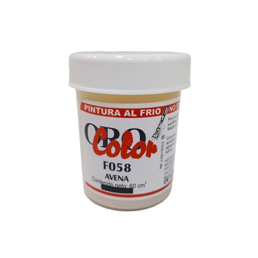 [F058-60] PINTURA AL FRIO AVENA 60CM