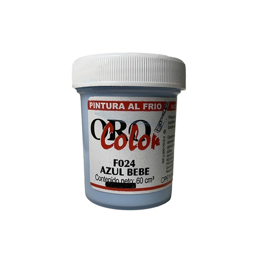 [F024-60] PINTURA AL FRIO AZUL BEBE 60CM