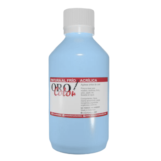 [F025-250] PINTURA AL FRIO AZUL CELESTE 250CM