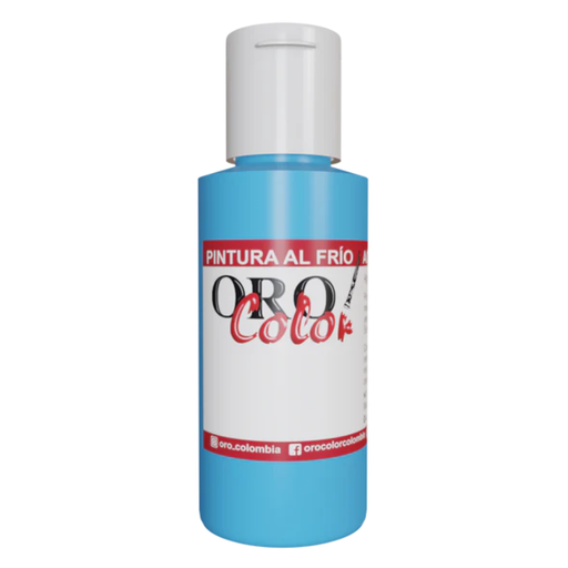 [F175-60] PINTURA AL FRIO AZUL NEON 60CM