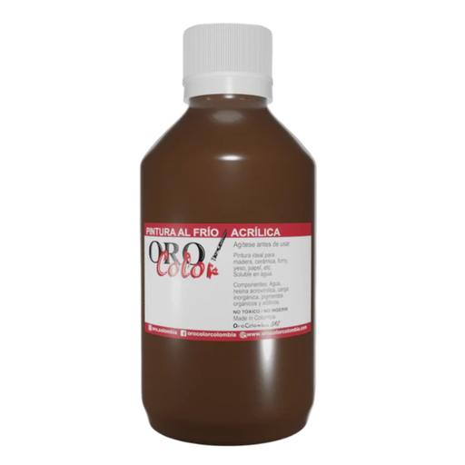 [F080-250] PINTURA AL FRIO MARRON COCO 250CM