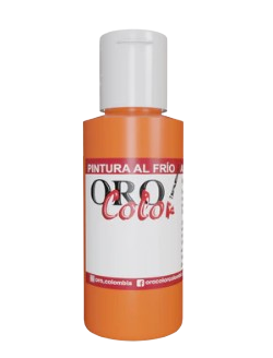 [F007-60] PINTURA AL FRIO NARANJA 60ML 