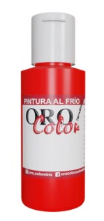 [F096-60] PINTURA AL FRIO ROJO FLUORESCENTE 60ML