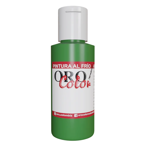 [F050] PINTURA AL FRIO VERDE ESMERALDA 60CM