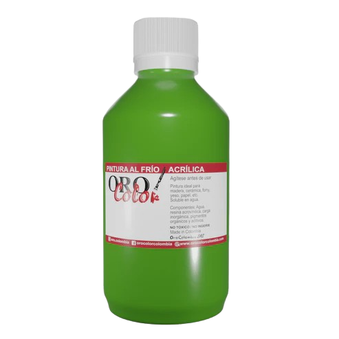 [F051-250] PINTURA AL FRIO VERDE MANZANA 250CM