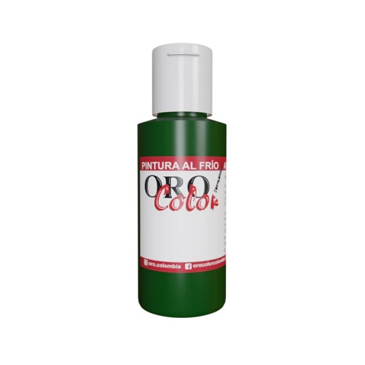 [F045-60] PINTURA AL FRIO VERDE NAVIDAD 60CM