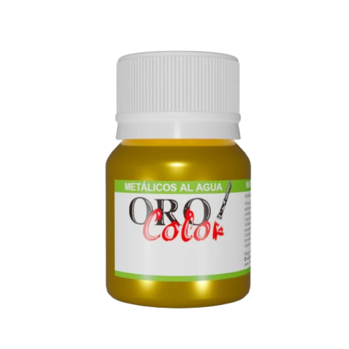 [F217-22] PINTURA METALICOS AL AGUA ORO 22ML