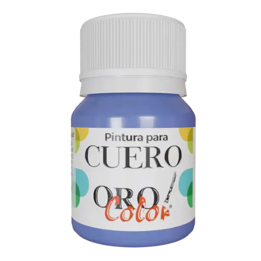 [CU-628] PINTURA PARA CUERO AZUL SEDA 30ML