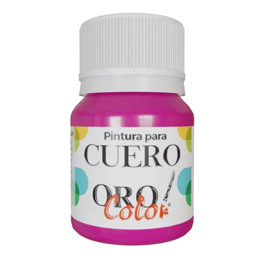 [CU-623] PINTURA PARA CUERO ROSA BARBIE  30ML