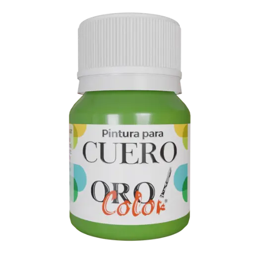 [CU-639] PINTURA PARA CUERO VERDE MANZANA 30ML