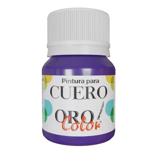 [CU-626] PINTURA PARA CUERO VIOLETA 30ML