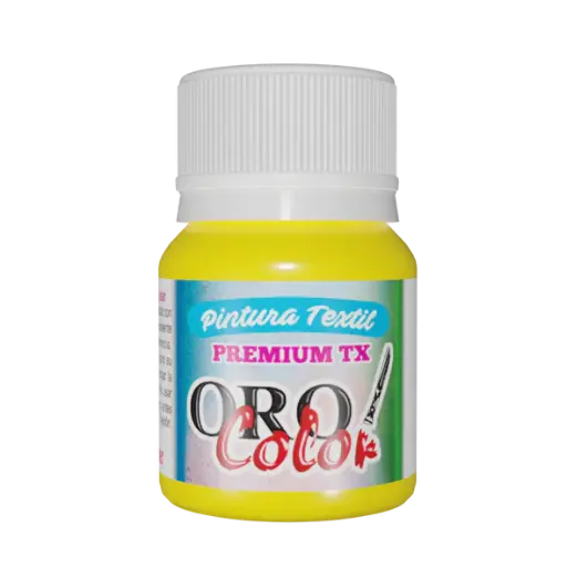 [TX301] PINTURA TEXTIL PREMIUM AMARILLO LIMON 30CM