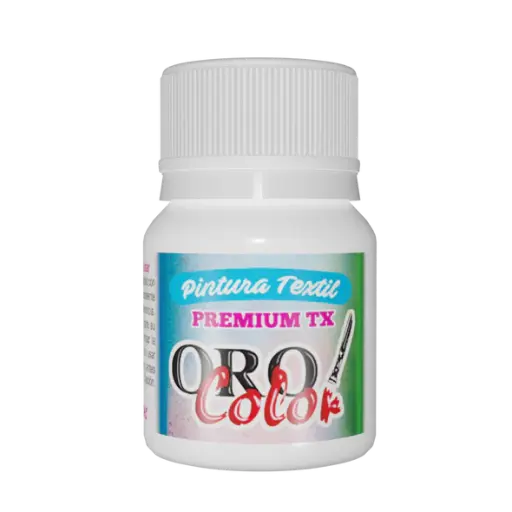 [FO-501] PINTURA TEXTIL PREMIUM BLANCO 60ML
