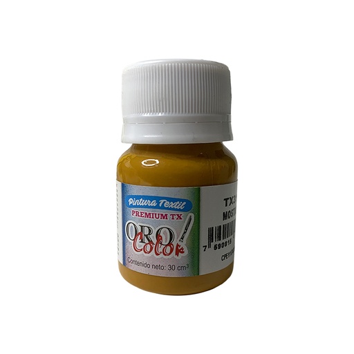 [TX311] PINTURA TEXTIL PREMIUM MOSTAZA 30CM