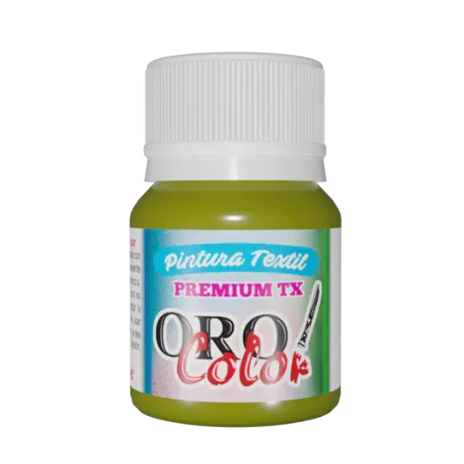 [TX357] PINTURA TEXTIL PREMIUM VERDE PISTACHO 30CM