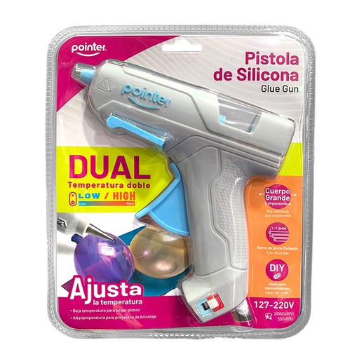 [PS-20-DT] PISTOLA DE SILICONA DOBLE TEMPERATURA