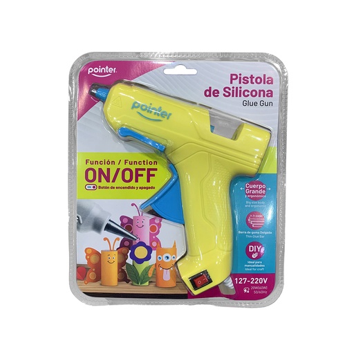 [PS-20-OF] PISTOLA DE SILICONA CON INTERRUPTOR DE ENCENDIDO - 20W