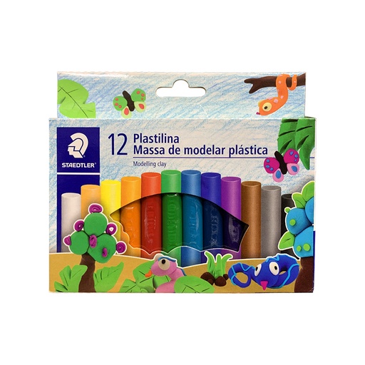 [8429C12] PLASTILINA STAERTLER X12