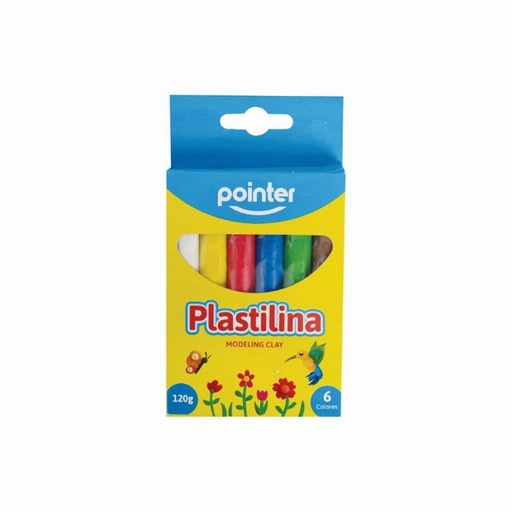 [PST-6120] PLASTILINA x 6 COLORES