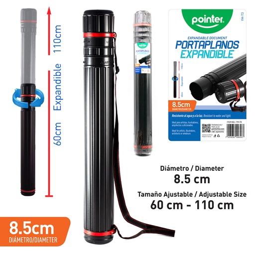 [YM-T3] PORTAPLANOS EXPANDIBLE